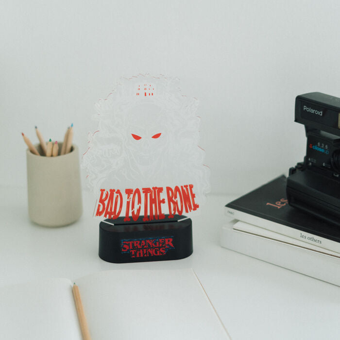 LED desk lamp “Bad to the Bone” – Stranger Things
