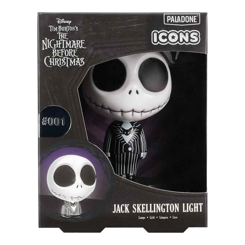 Luz Ícone Jack Skellington – The Nightmare Before Christmas (10 cm)
