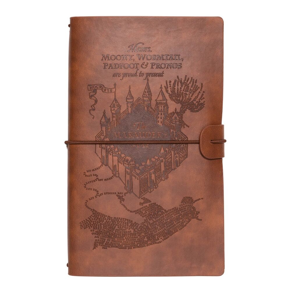 Marauder's Map Travel Notebook – Harry Potter (20×12 cm)