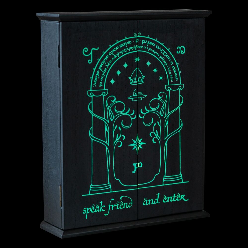 Wall Key Holder Moria Door – The Lord of the Rings (21 × 26 × 6 cm)