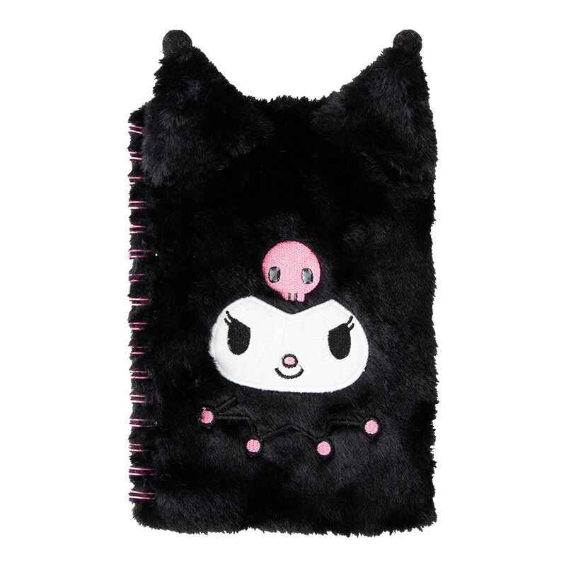 Caderno A5 Fluffy Kuromi Hello Kitty