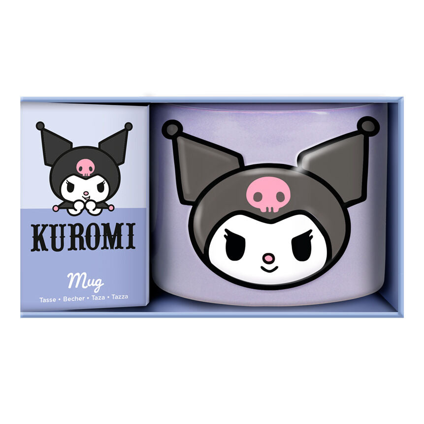 Kuromi Mug - Hello Kitty (400ml)