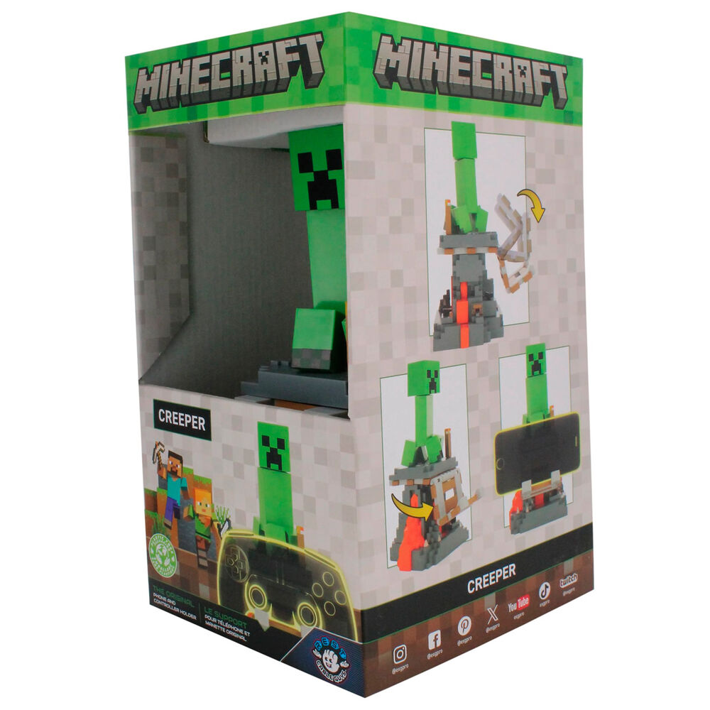 Cable Guy Creeper Figure Stand – Minecraft (20 cm)