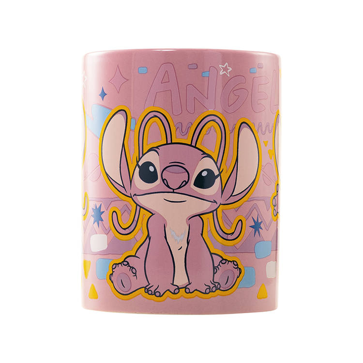 Disney Angel Plush Mug with Cover (440ml)