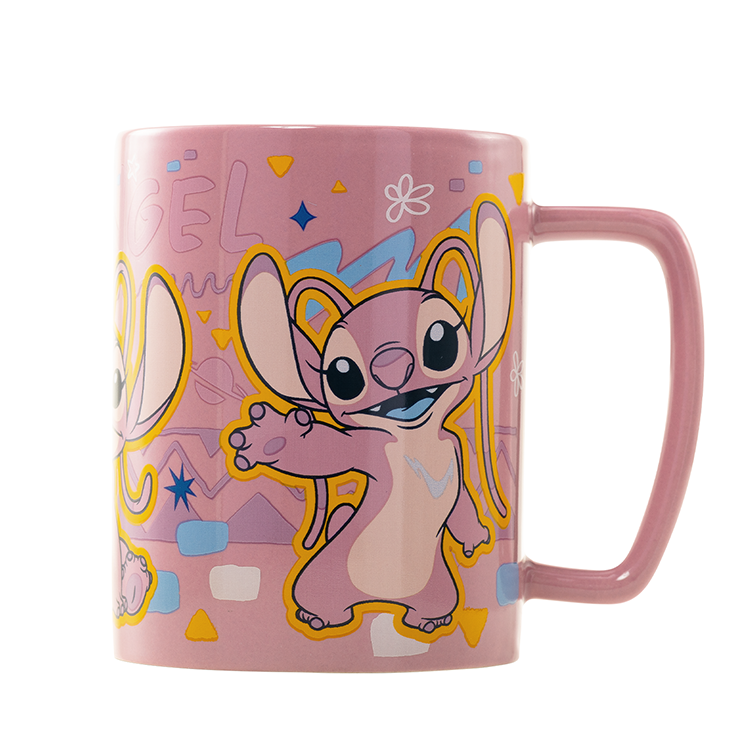 Disney Angel Plush Mug with Cover (440ml)