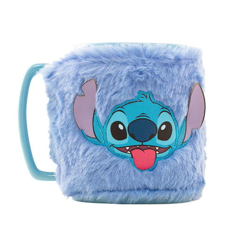 Stitch Mug with Plush Cover - Disney (440ml)