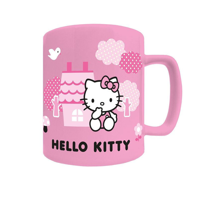 Mug with Plush Cover - Hello Kitty (440ml)