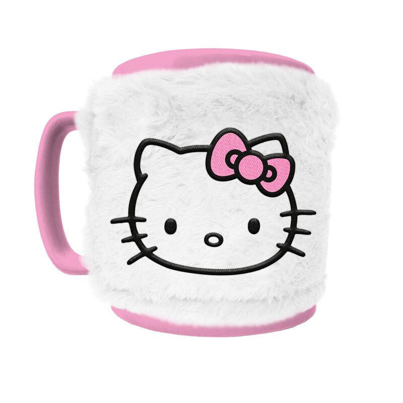 Mug with Plush Cover - Hello Kitty (440ml)