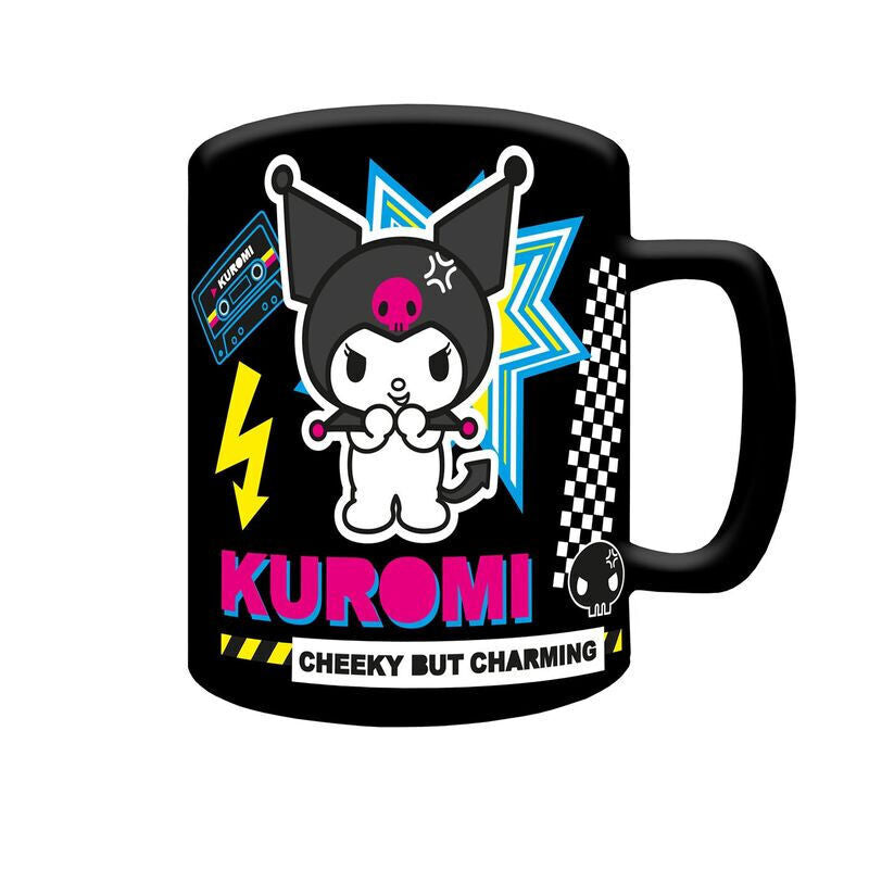 Kuromi Plush Mug with Cover - Hello Kitty (440ml)