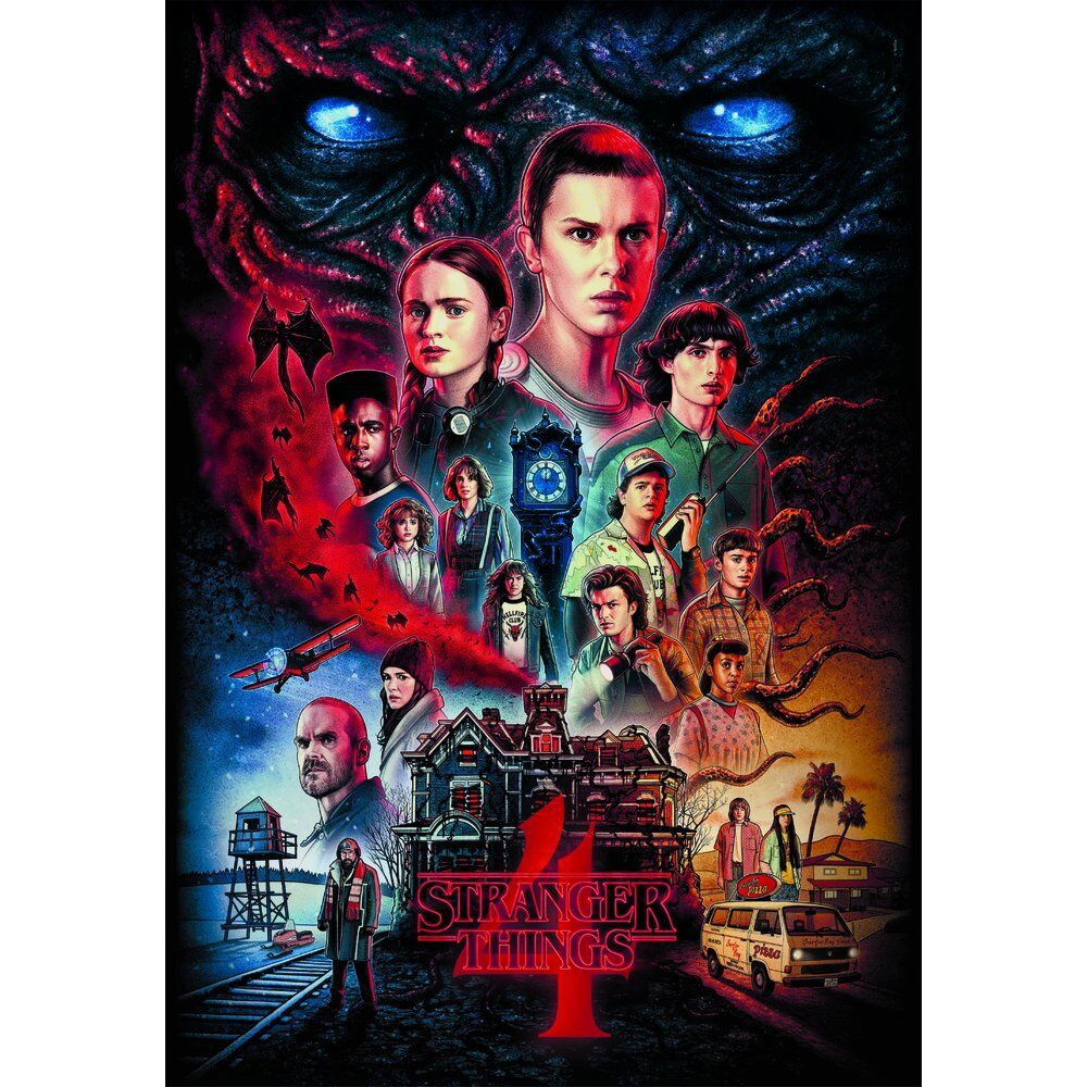 Puzzle Stranger Things – Netflix (1000 Peças, 70x50cm)