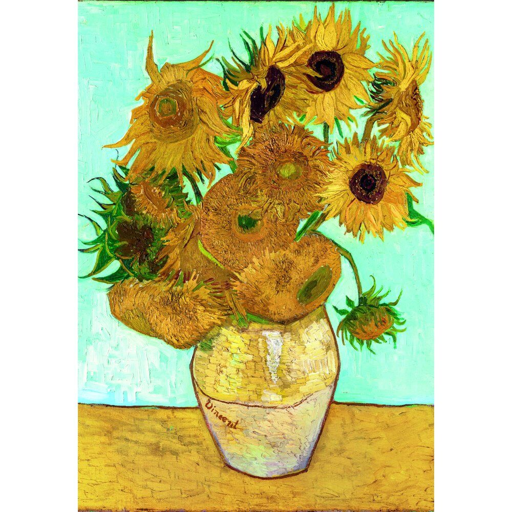 Van Gogh Museum Sunflowers Jigsaw Puzzle, 1000 Pieces – Vincent van Gogh
