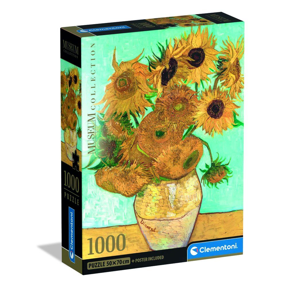Van Gogh Museum Sunflowers Jigsaw Puzzle, 1000 Pieces – Vincent van Gogh