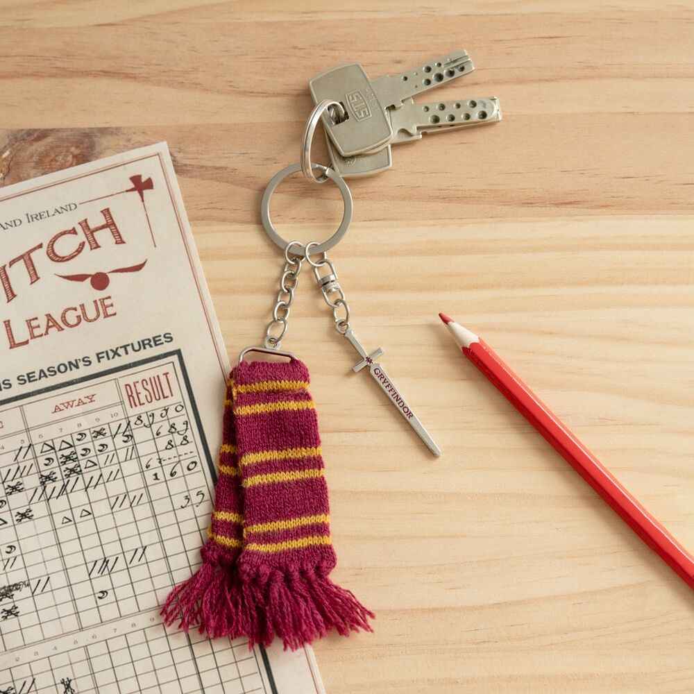 Porta-chaves Cachecol Gryffindor – Harry Potter