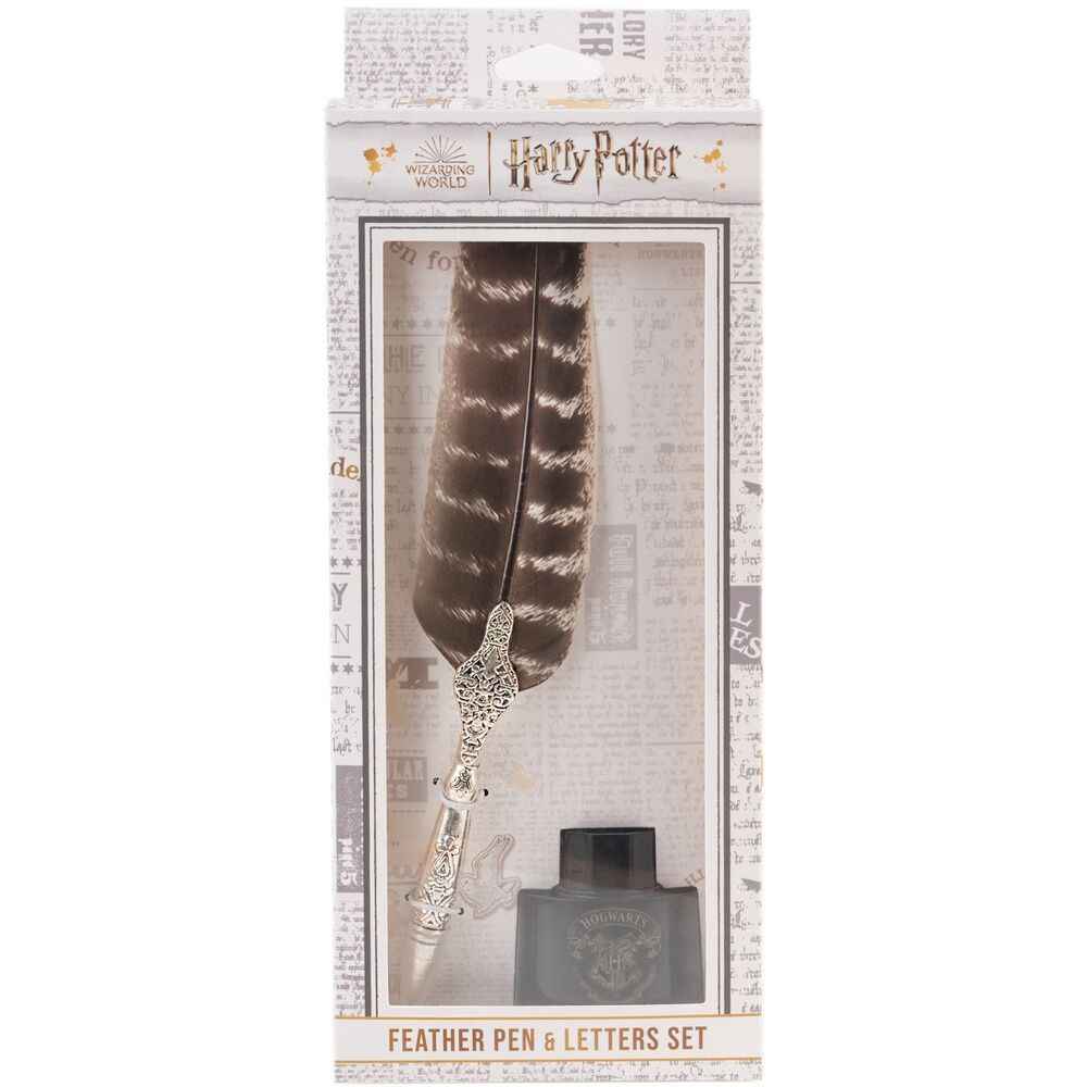 Caneta Pluma + Cartas – Harry Potter