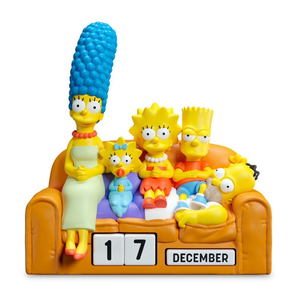 3D Perpetual Calendar - The Simpsons