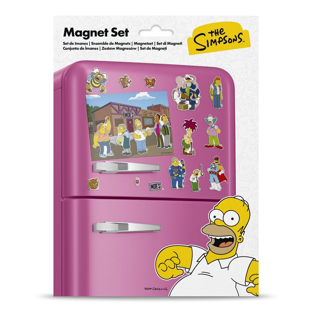Set of Magnets – Moe's Tavern – The Simpsons