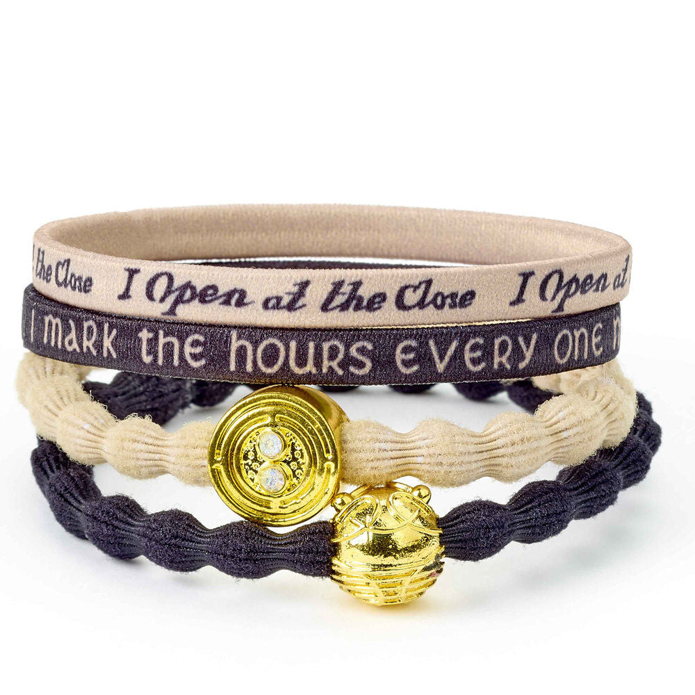 Conjunto 4 Elásticos de Cabelo Torno do Tempo – Harry Potter - MerchVillain