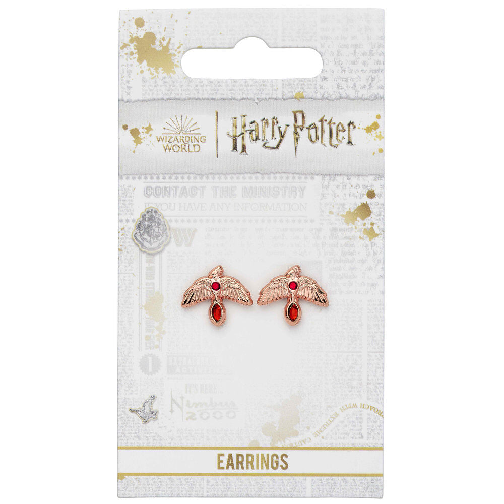 Pink Fawkes Earrings – Harry Potter