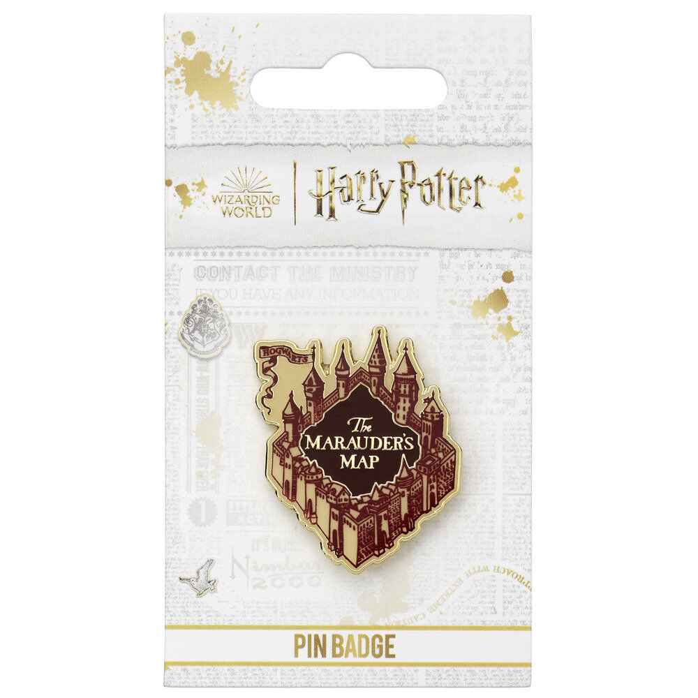 Harry Potter Marauders' Map pin badge