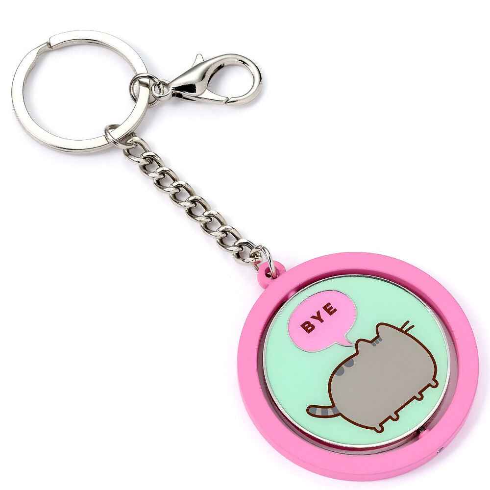 Pusheen Hi Bye keychain