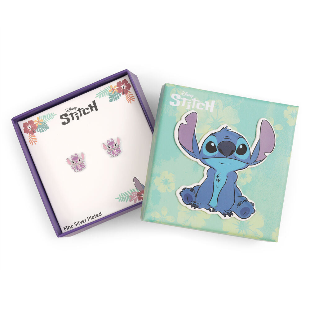 Angel Earrings – Stitch Disney (Silver)