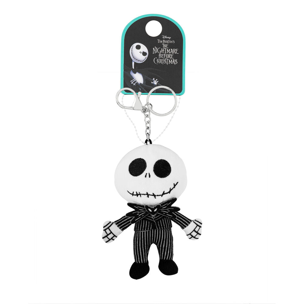 Jack Skellington Plush Keychain - The Nightmare Before Christmas - Disney