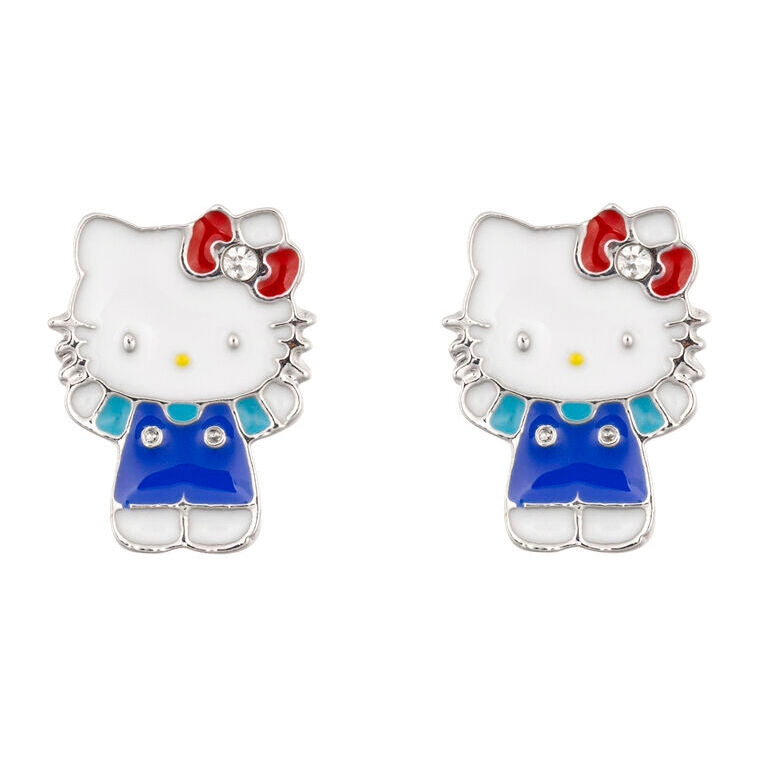 Hello Kitty silver earrings