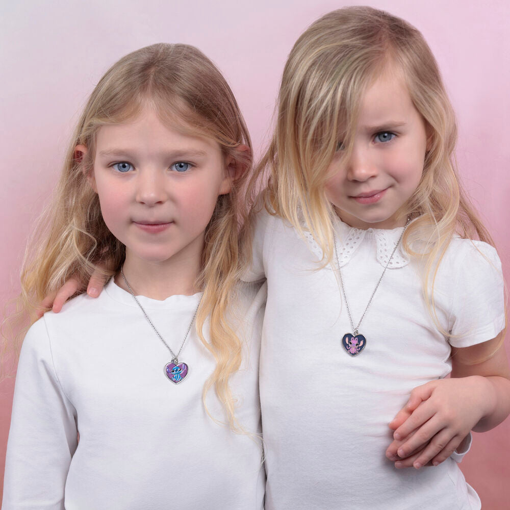 Conjunto de 2 colares Disney Angel & Stitch - MerchVillain