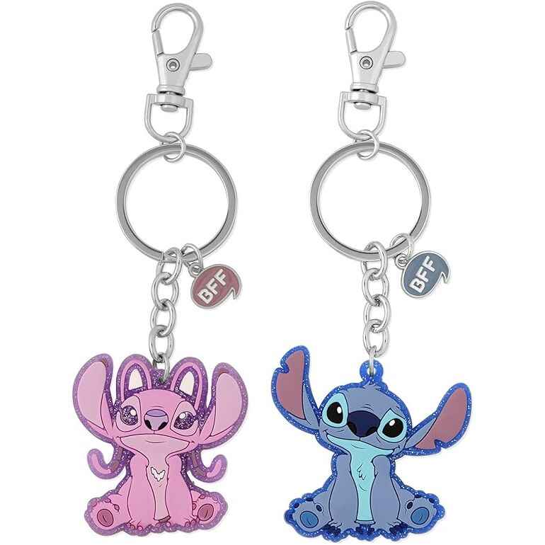 Disney Angel & Stitch Set 2 keychains