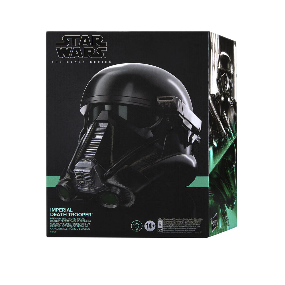 Capacete Eletrónico Imperial Death Trooper – Star Wars The Black Series