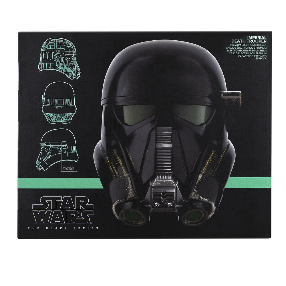 Capacete Eletrónico Imperial Death Trooper – Star Wars The Black Series