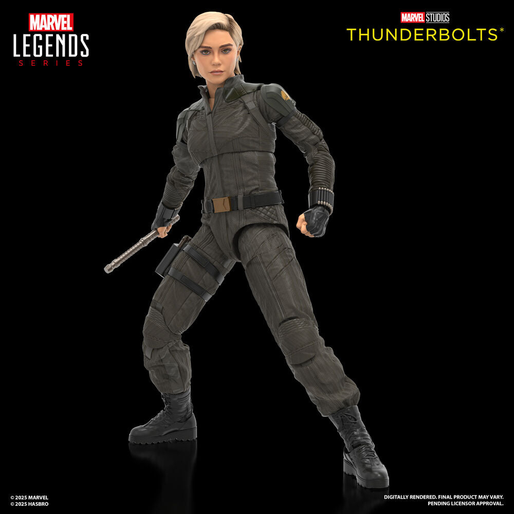 Set of 2 Figures Yelena Belova & Red Guardian Thunderbolts – Marvel Legends (15cm)