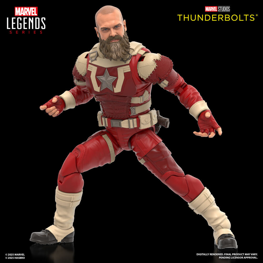 Set of 2 Figures Yelena Belova & Red Guardian Thunderbolts – Marvel Legends (15cm)