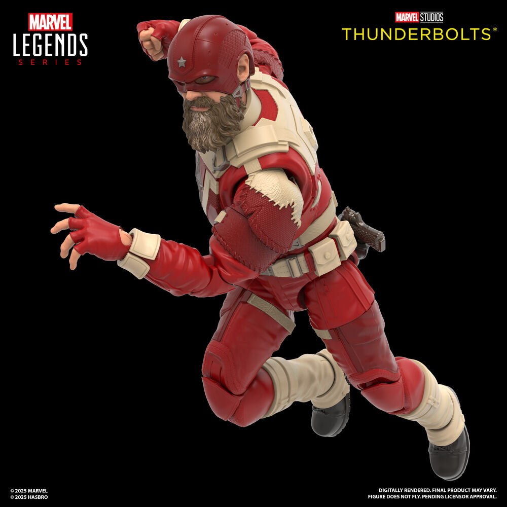 Set of 2 Figures Yelena Belova & Red Guardian Thunderbolts – Marvel Legends (15cm)