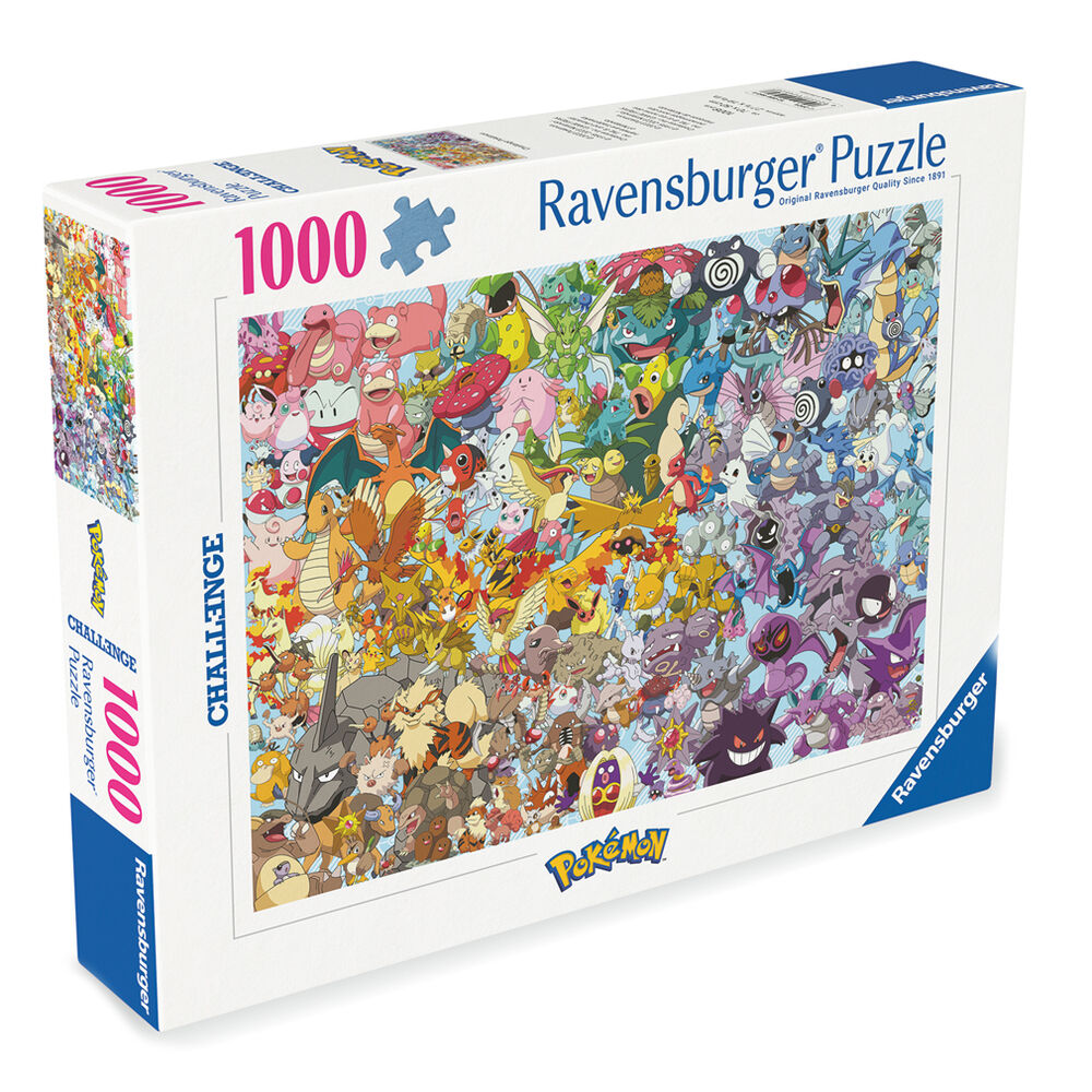 1000-Piece Jigsaw Puzzle – Pokémon (70x50cm)