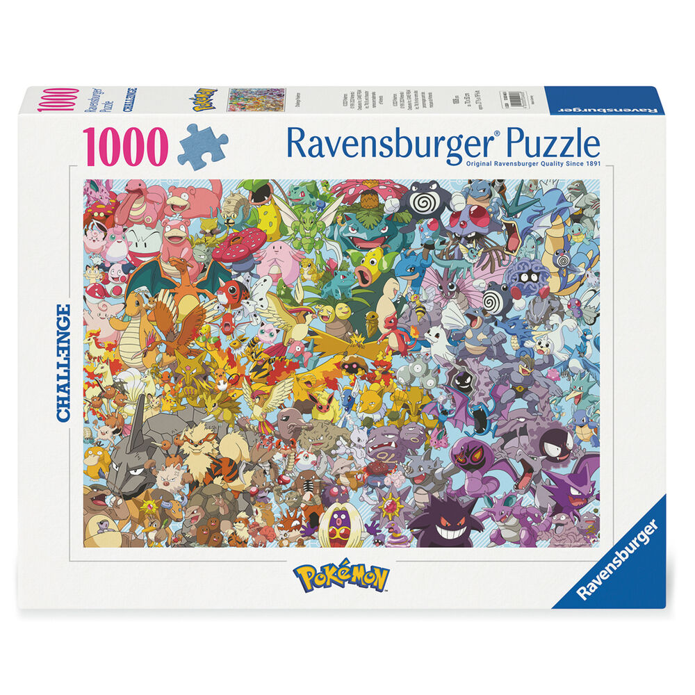 1000-Piece Jigsaw Puzzle – Pokémon (70x50cm)