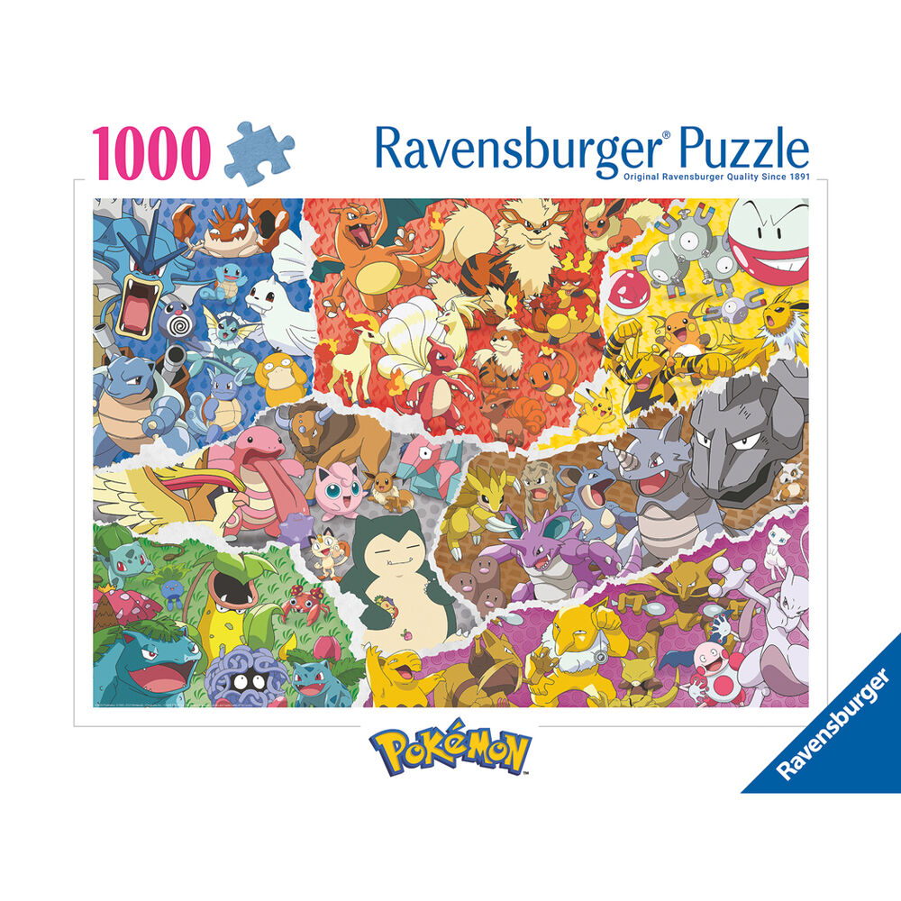 1000-Piece Jigsaw Puzzle – Pokémon (70x50cm)