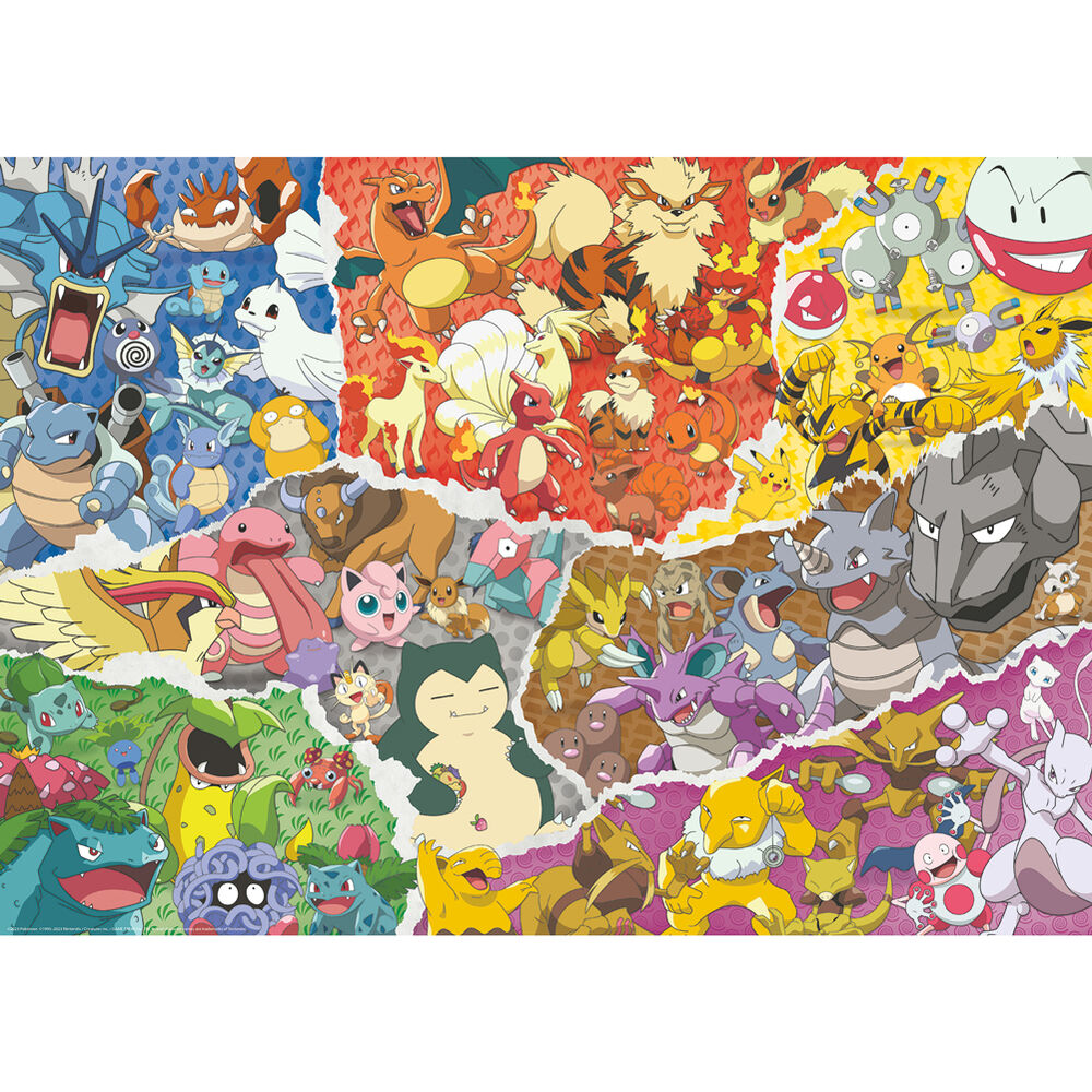 1000-Piece Jigsaw Puzzle – Pokémon (70x50cm)