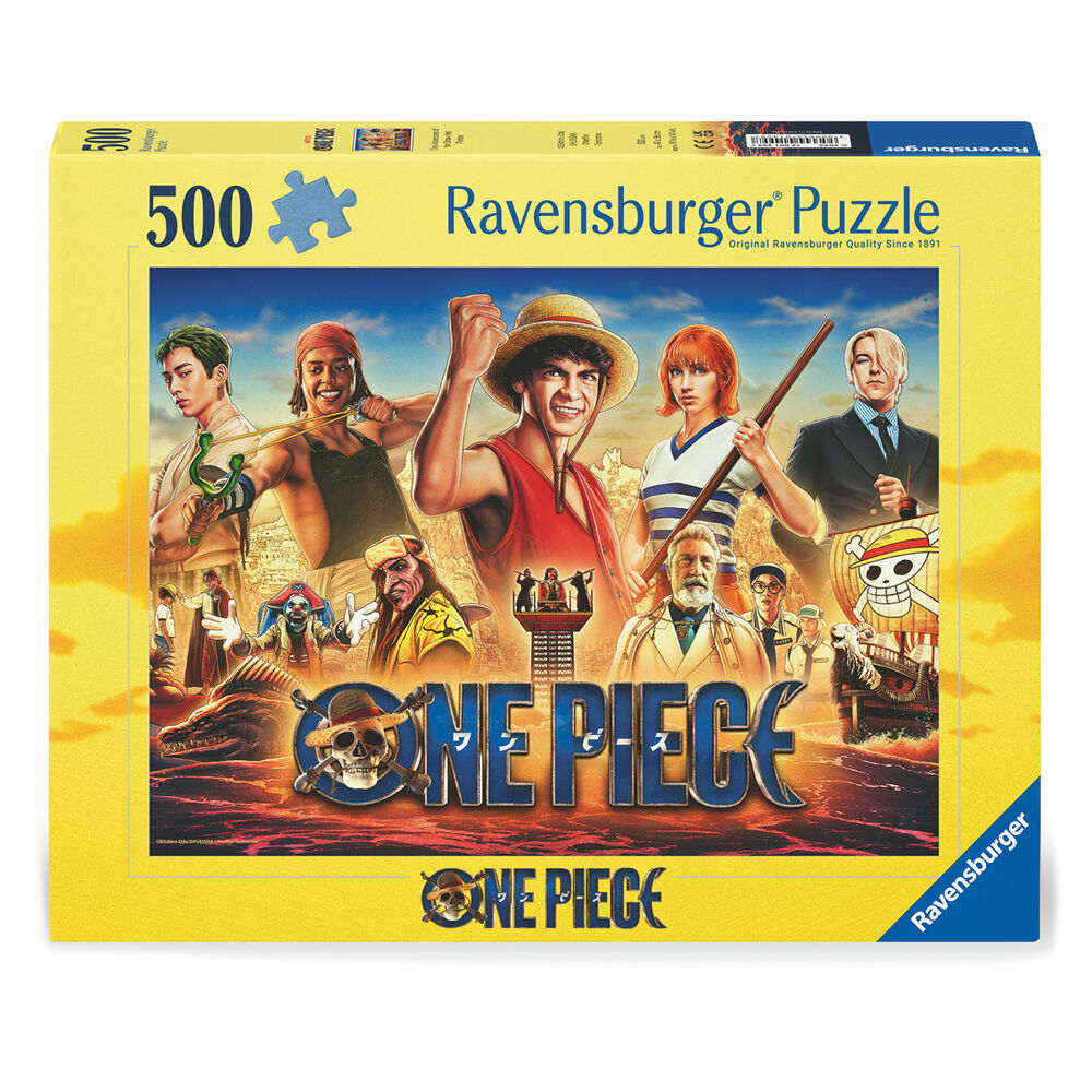 500-Piece Jigsaw Puzzle – One Piece (49x36cm)