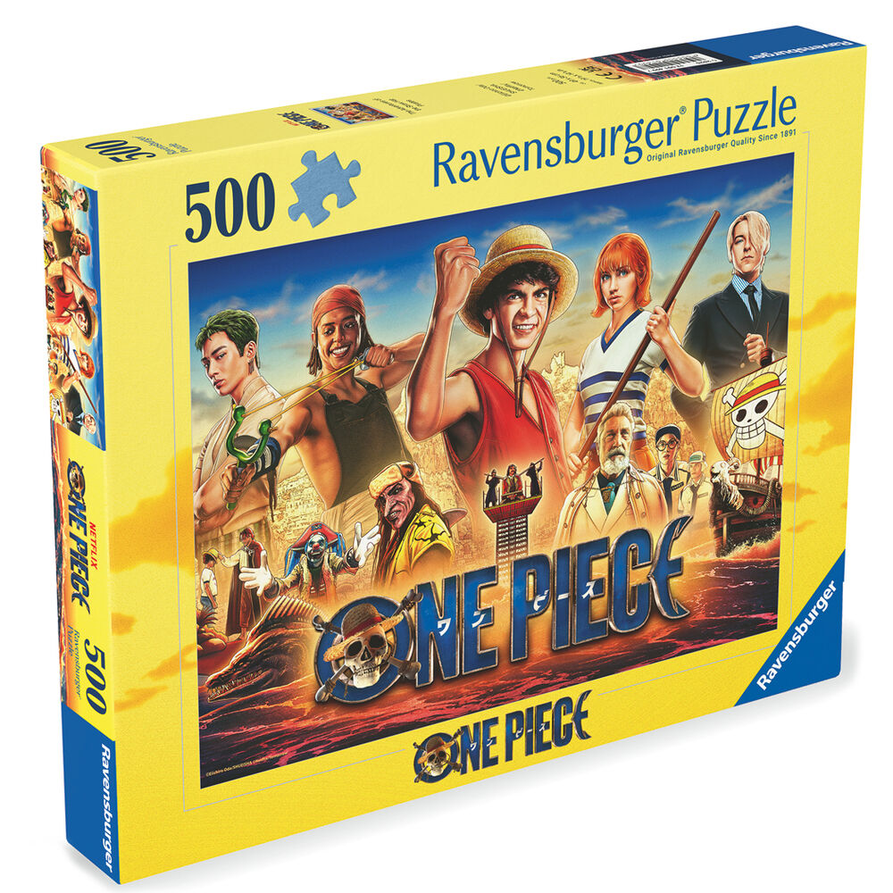 500-Piece Jigsaw Puzzle – One Piece (49x36cm)