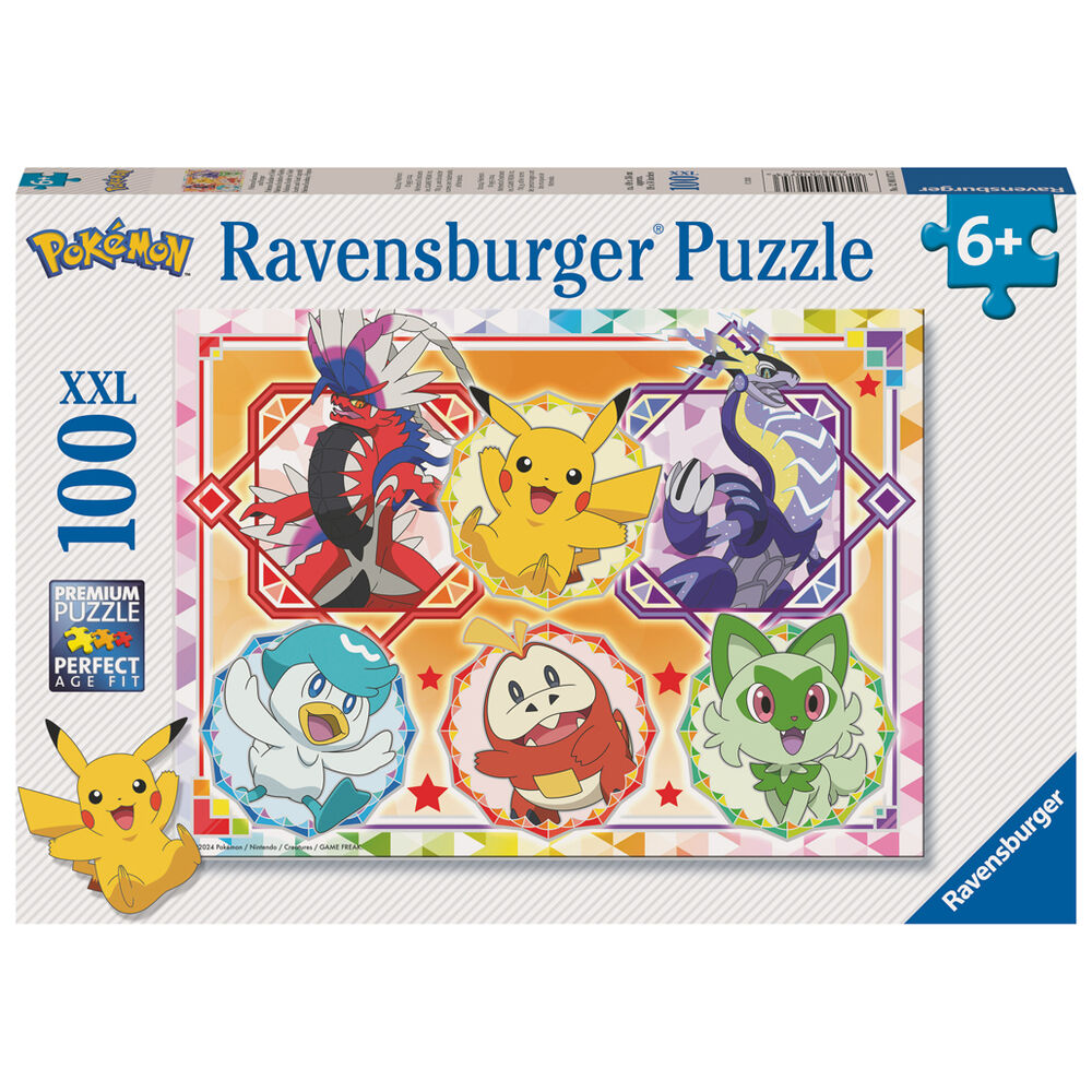 Pokémon XXL jigsaw puzzle (100 pieces)