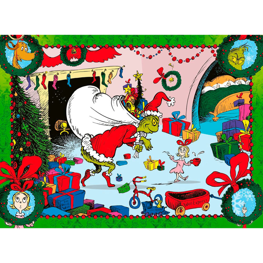 Grinch XXL jigsaw puzzle (100 pieces)