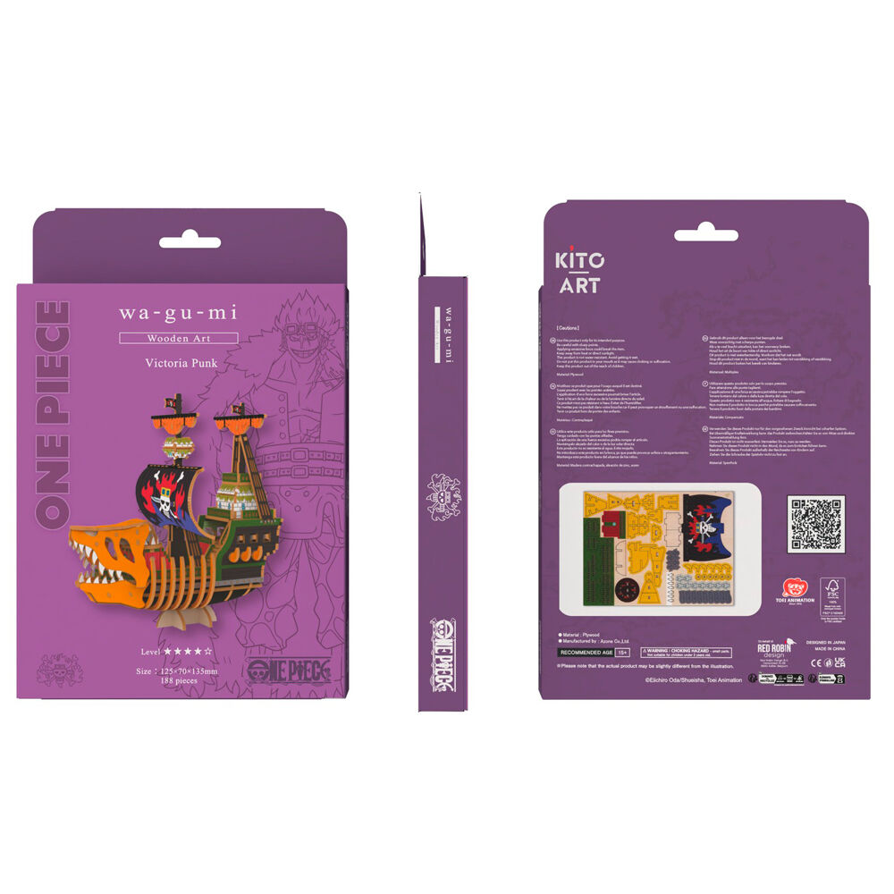 One Piece Wa-Gu-Mi Assembly Set – Victoria Punk (188 pieces)