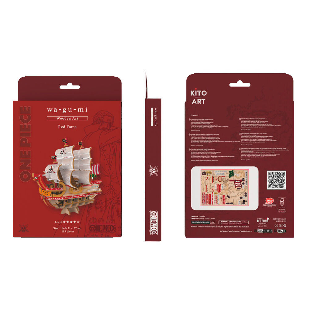 One Piece Wa-Gu-Mi – Red Force Assembly Set (183 pieces)