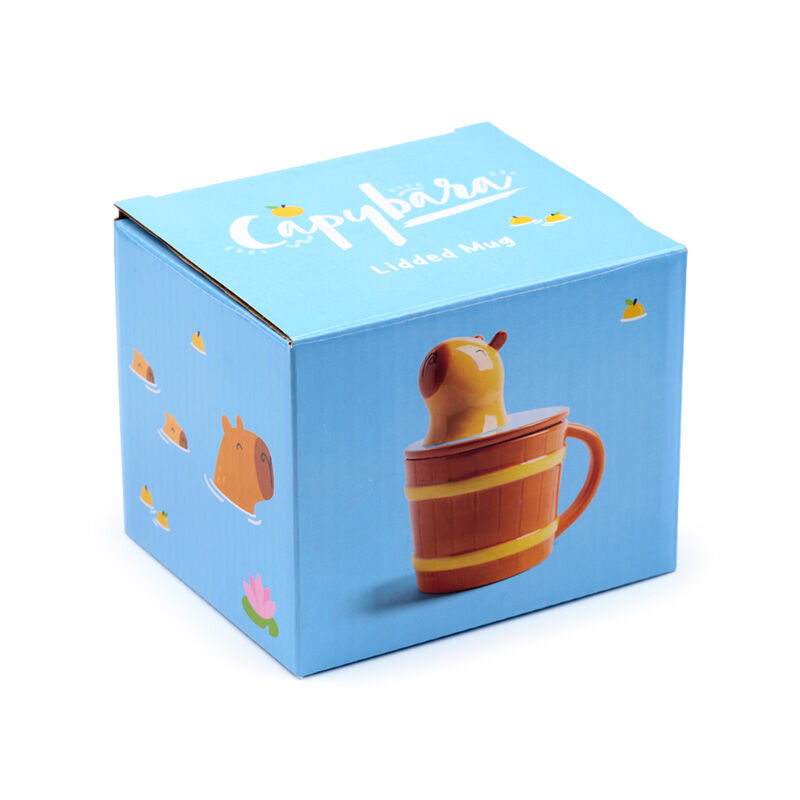 Capibara Mug with Lid – Ceramic (300 ml)