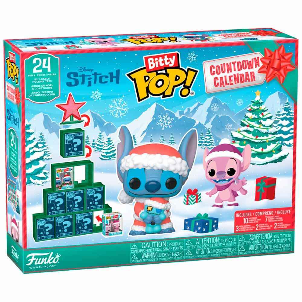 Calendário de Advento Bitty POP! Stitch – Disney (24 dias)