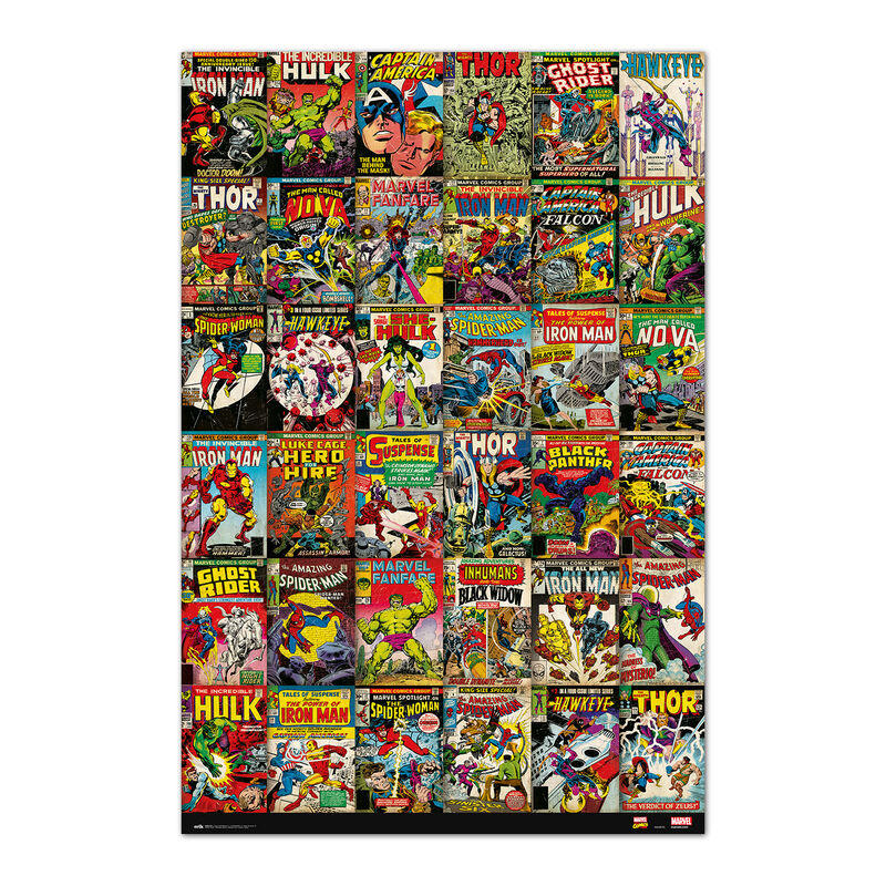 Comic Poster – Marvel (91.5 x 61 cm)