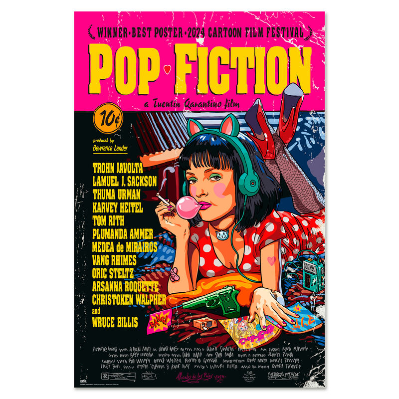 Pop Fiction Poster – Pop Fiction (61 × 91.5 cm)