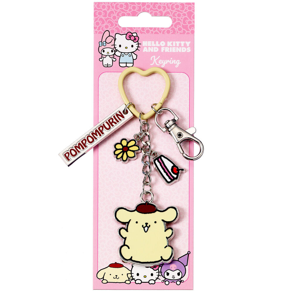 Hello Kitty &amp; Pompompurin Keychain – Hello Kitty