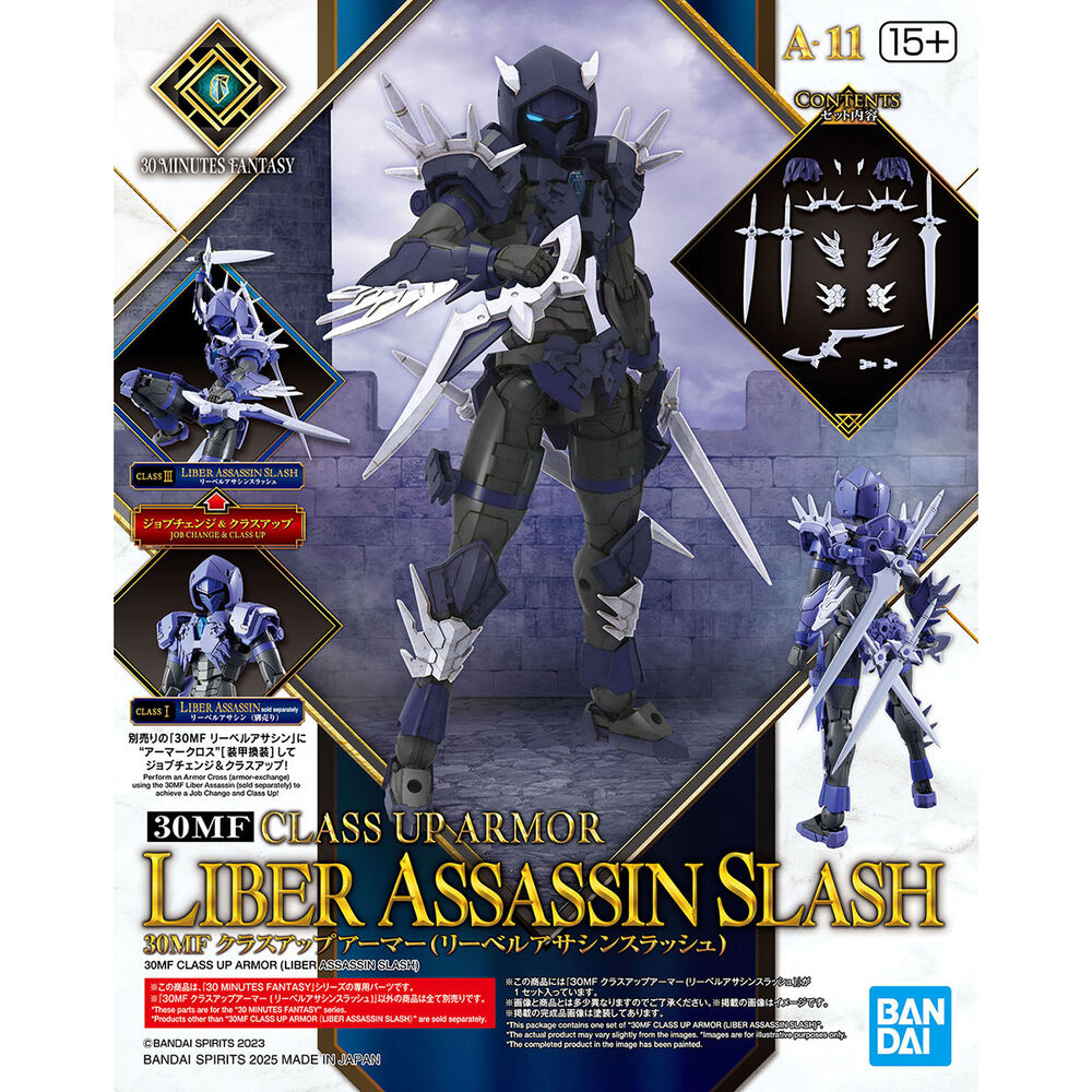 Model Kit Class Up Armor Liber Assassin Slash - 30 Minutes Fantasy